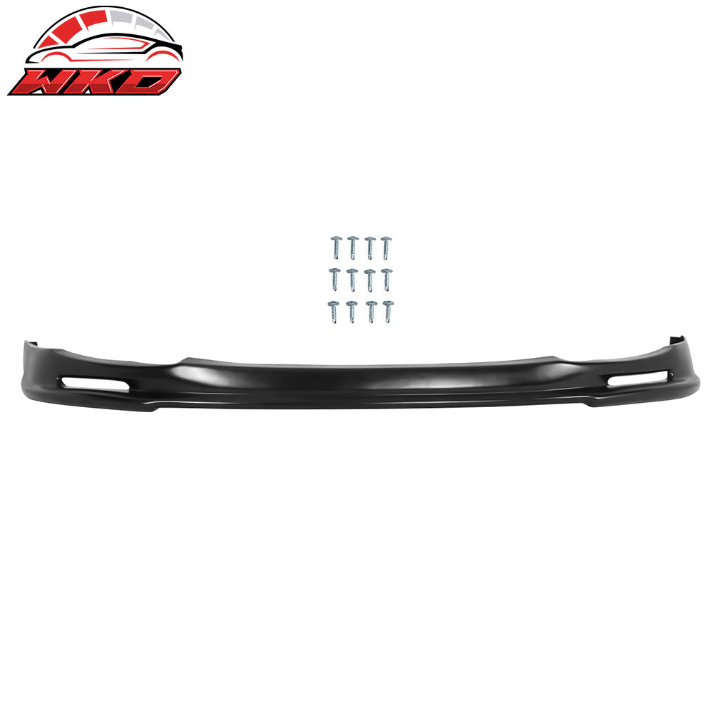 Fits 05-10 Scion tC Mugen Style Front Bumper Lip Spoiler Kit Unpainted Black PU