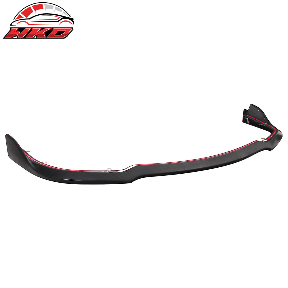 Fits Universal CS2 Style PU Front Bumper Lip Spoiler Lower Splitter Unpainted