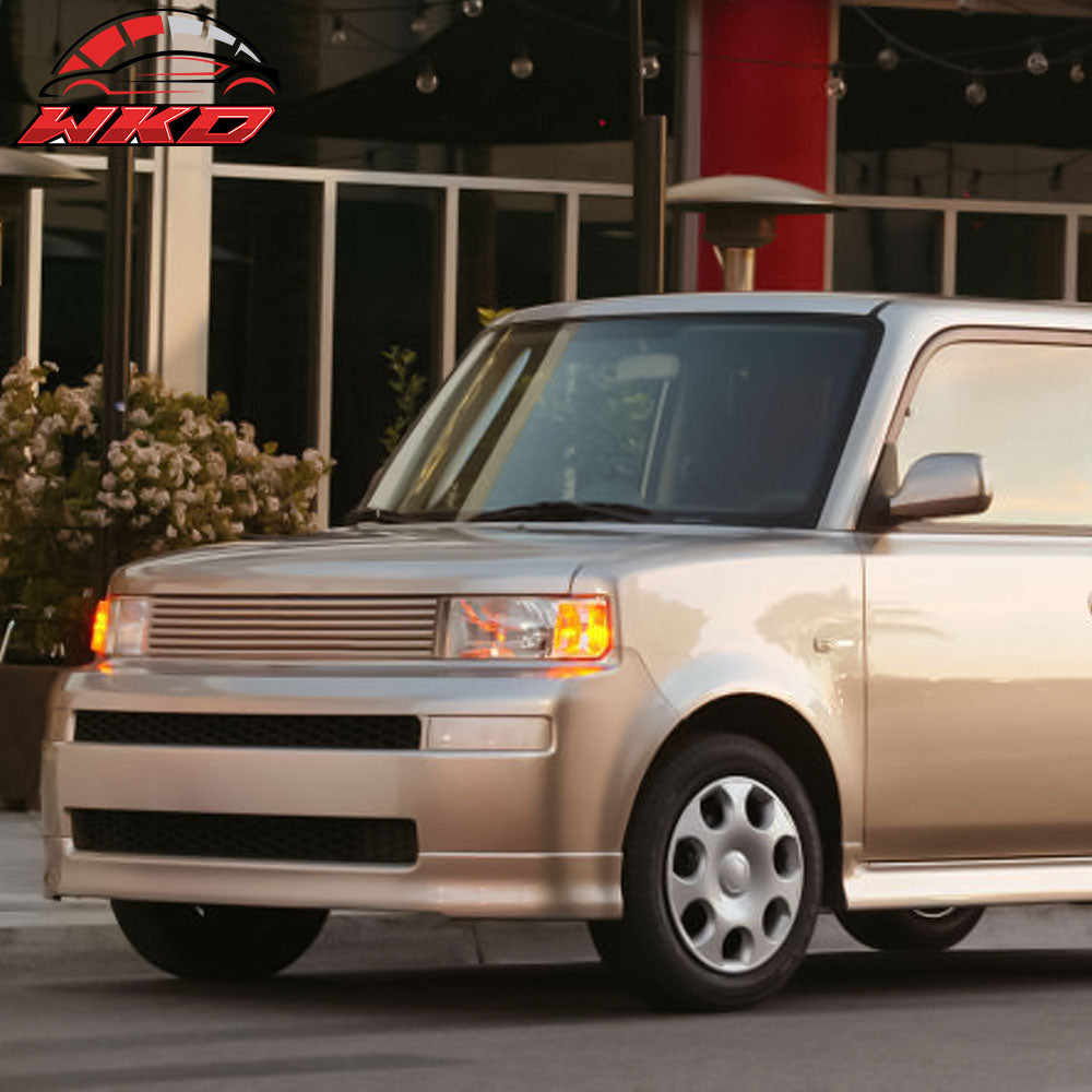 Fits 03-07 Scion xB OE Style Front Bumper Lip Unpainted PU Spoiler Splitter Kit