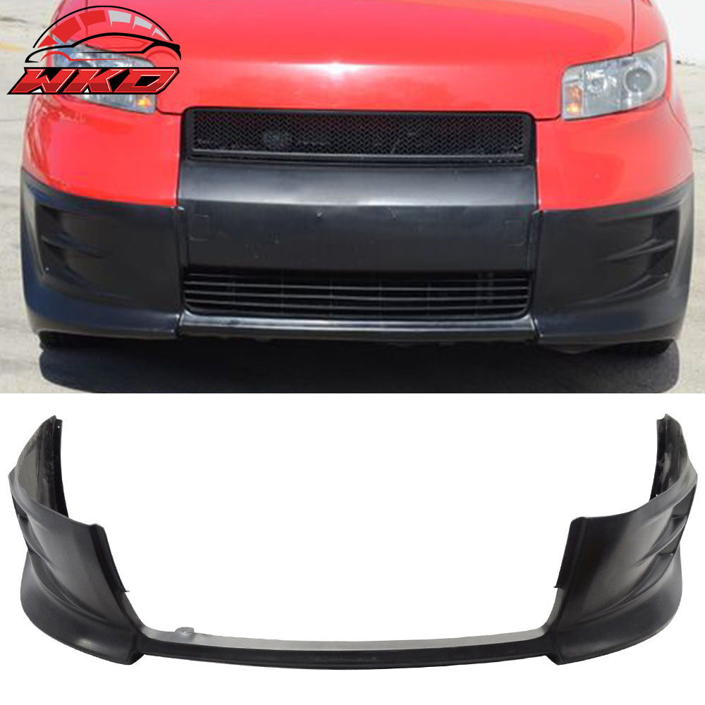Fits 08-10 Scion xB Front Bumper Lip Spoiler Splitter Valance Unpainted Black PU