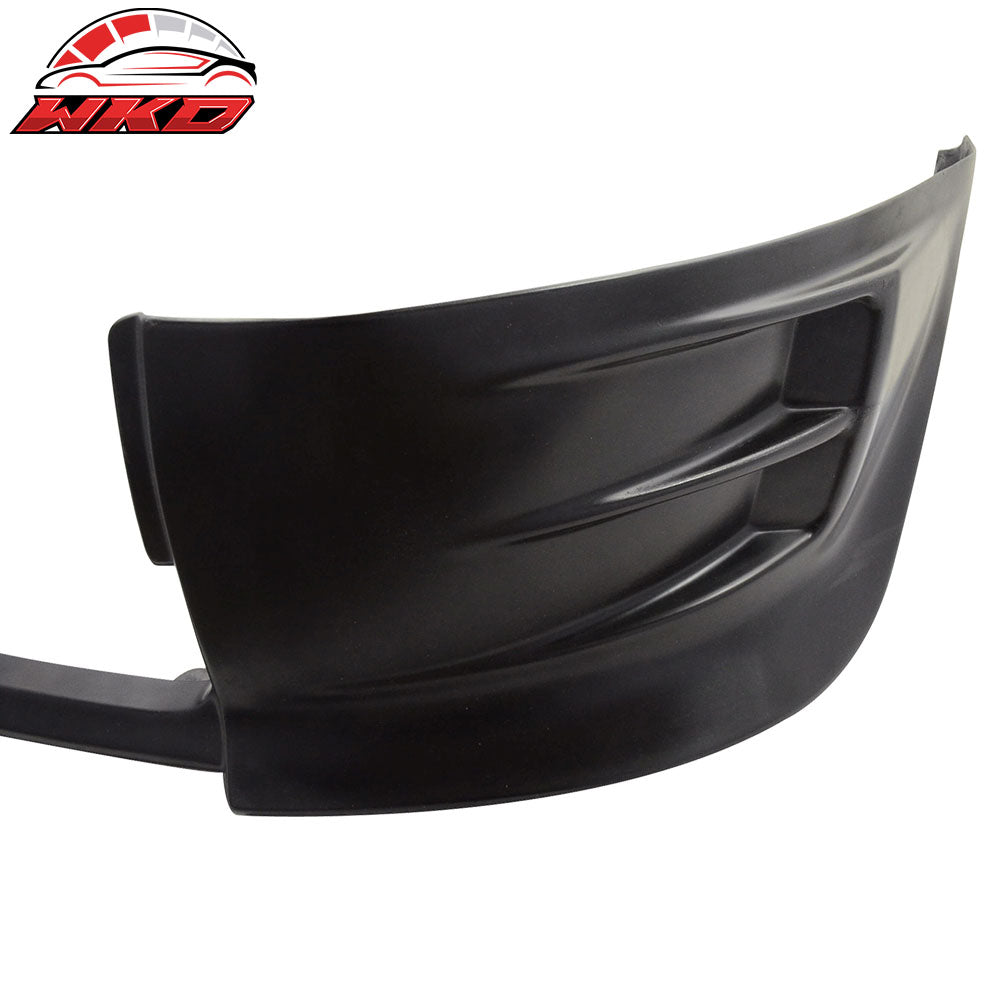 Fits 08-10 Scion xB Front Bumper Lip Spoiler Splitter Valance Unpainted Black PU