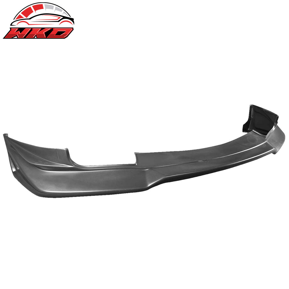 Fits 00-02 Toyota Celica Vip Style Front Bumper Lip Spoiler Unpainted Black PU