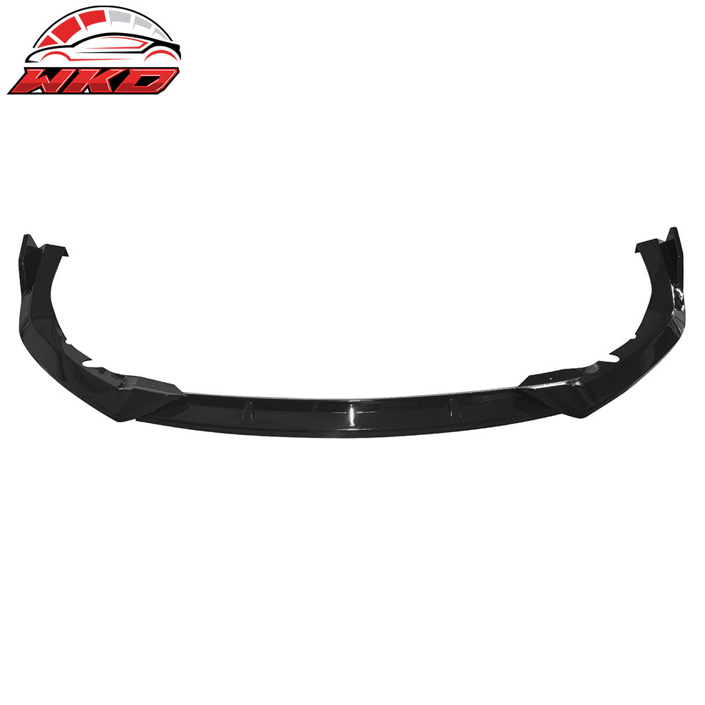 Fits 25-26 Toyota Camry SE XSE IKON V2 3PCS Front Bumper Lip Chin Gloss Black