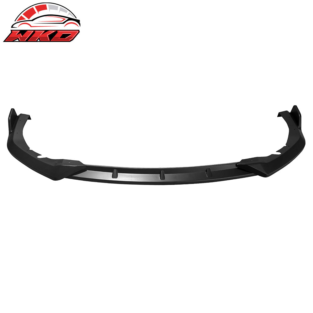 Fits 25-26 Toyota Camry SE XSE IKON V2 3PCS Front Bumper Lip Chin Matte Black