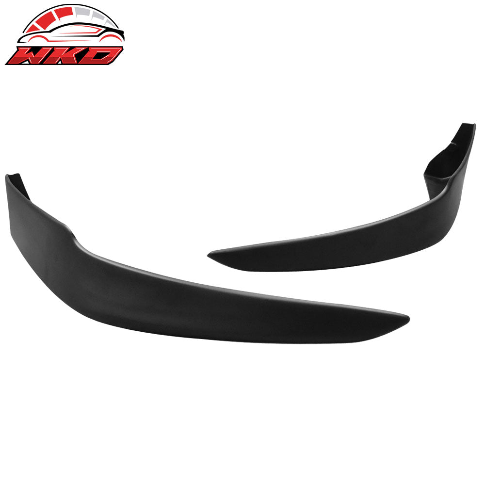 Fits 09-10 Toyota Corolla OE Style 2PCS Front Bumper Lip Splitters Spoiler PP