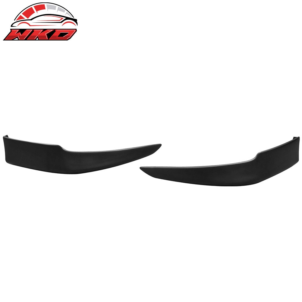 Fits 09-10 Toyota Corolla OE Style 2PCS Front Bumper Lip Splitters Spoiler PP