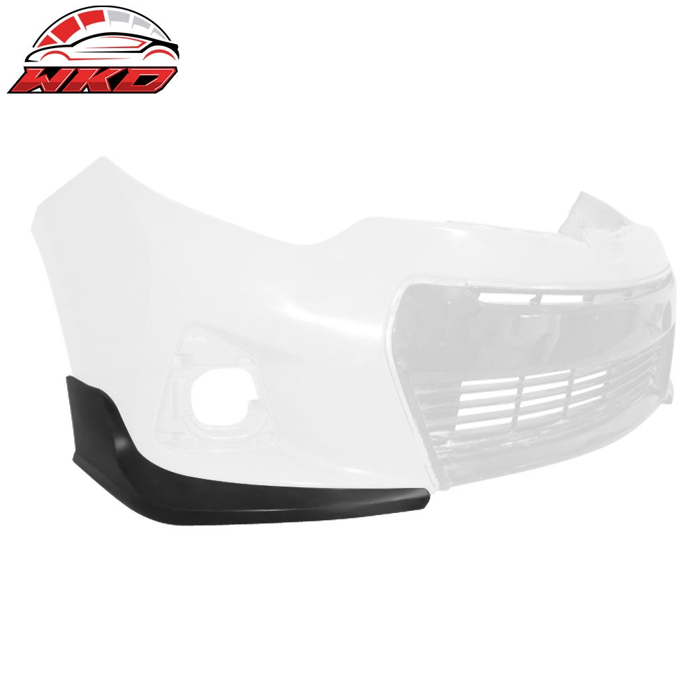 Fits 14-16 Toyota Corolla S Only Front Bumper Lip Spoiler Splitter Side Apron PU