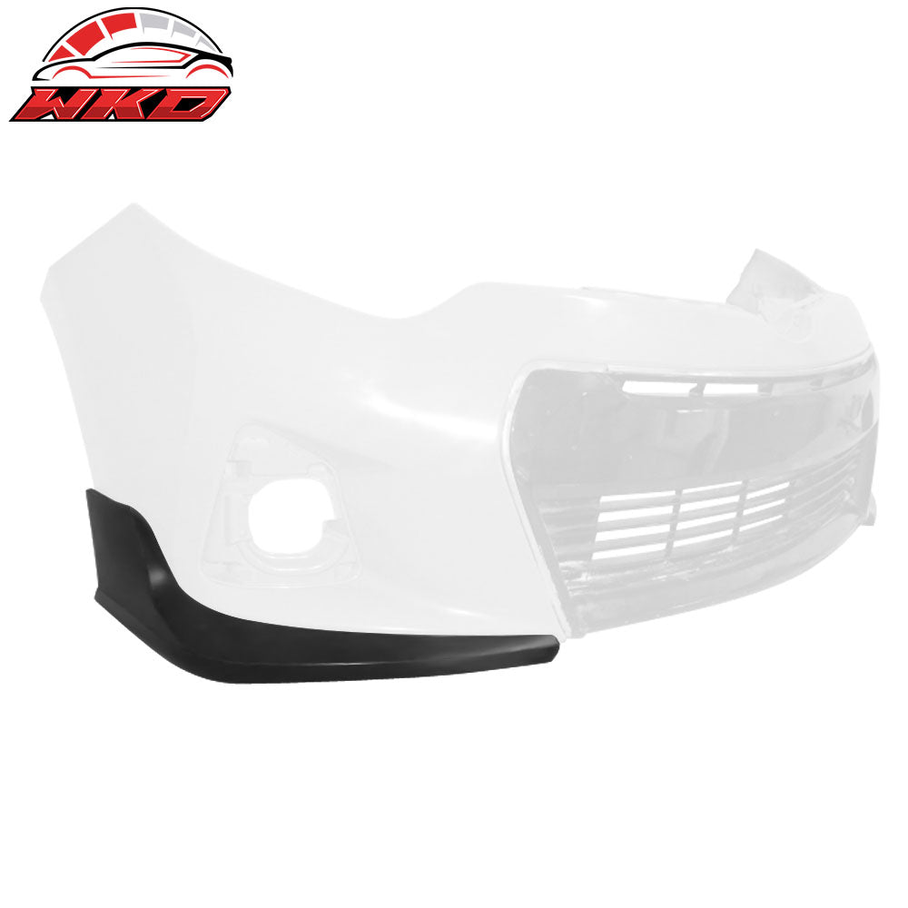 Fits 14-16 Toyota Corolla S Only Front Bumper Lip Spoiler Splitter Side Apron PU
