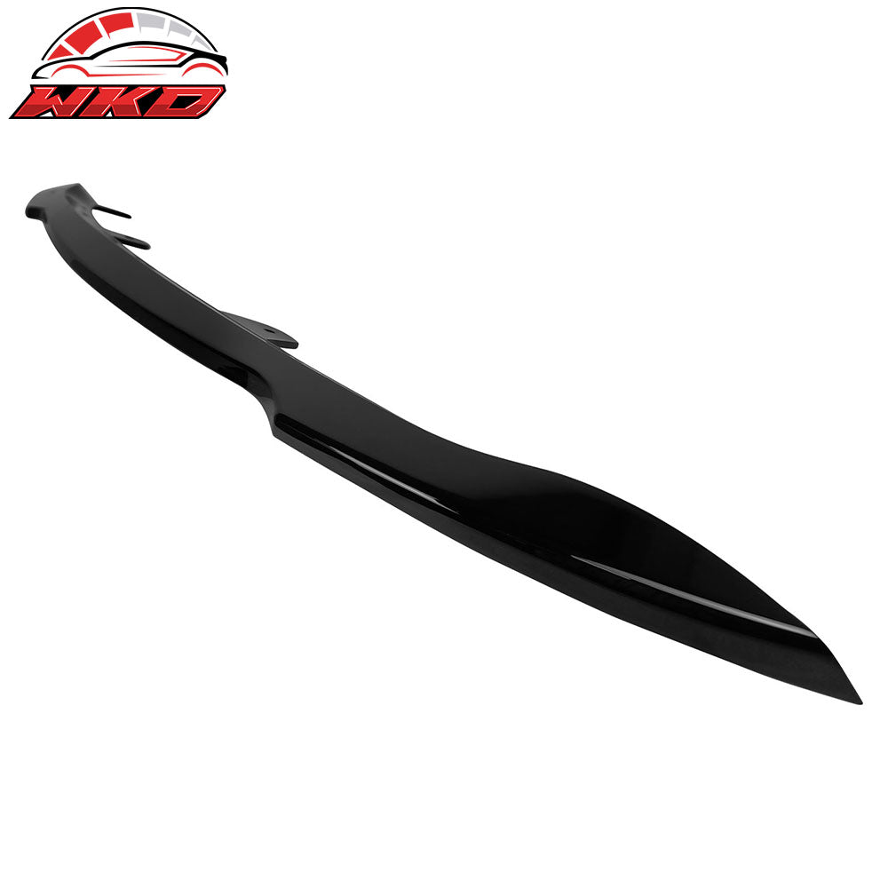 Fits 19-21 Toyota Corolla 5DR Front Bumper Lip Gloss Black ABS Spoiler Splitter