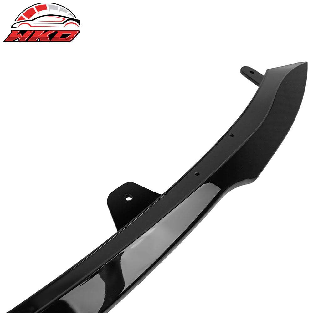 Fits 19-21 Toyota Corolla 5DR Front Bumper Lip Gloss Black ABS Spoiler Splitter