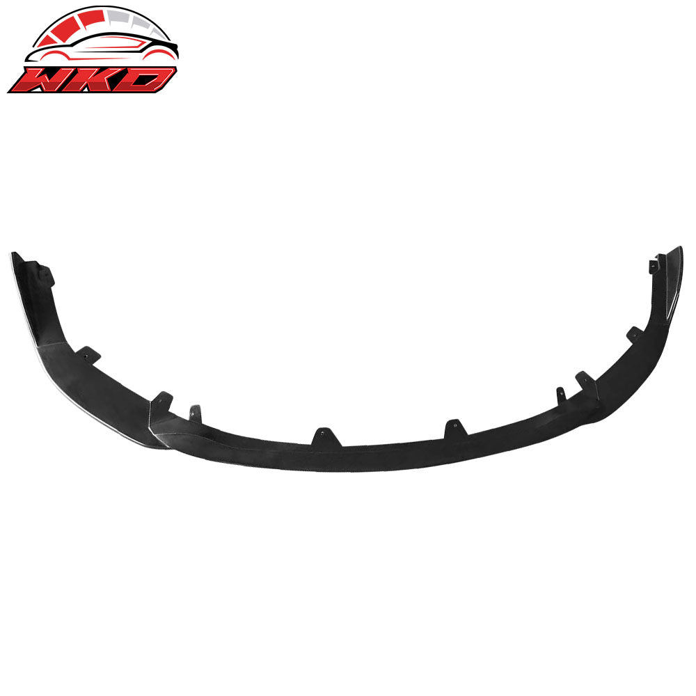 Fits 19-22 Toyota Corolla Hatchback TS Style Front Bumper Lip Chin Spoiler - PU