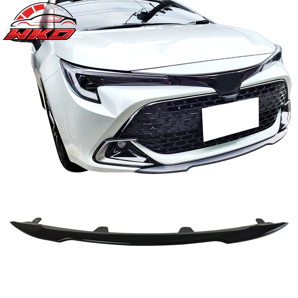 Wholesale 22-25 Toyota Corolla Auris Front Bumper Lip ABS Spoiler Gloss Black Splitter