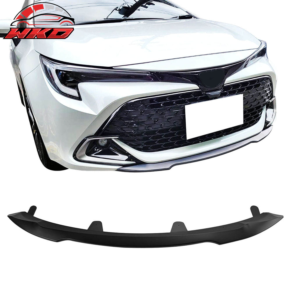 Wholesale 22-25 Toyota Corolla Auris Front Bumper Lip ABS Spoiler Matte Black Splitter