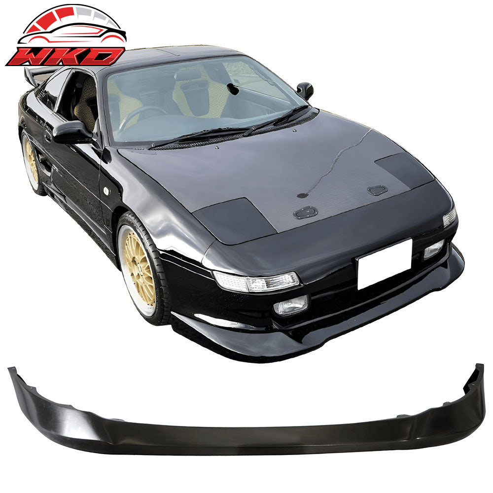 Fits 91-95 Toyota MR2 AW Aeroware Style Front Bumper Lip Spoiler Unpainted - PU