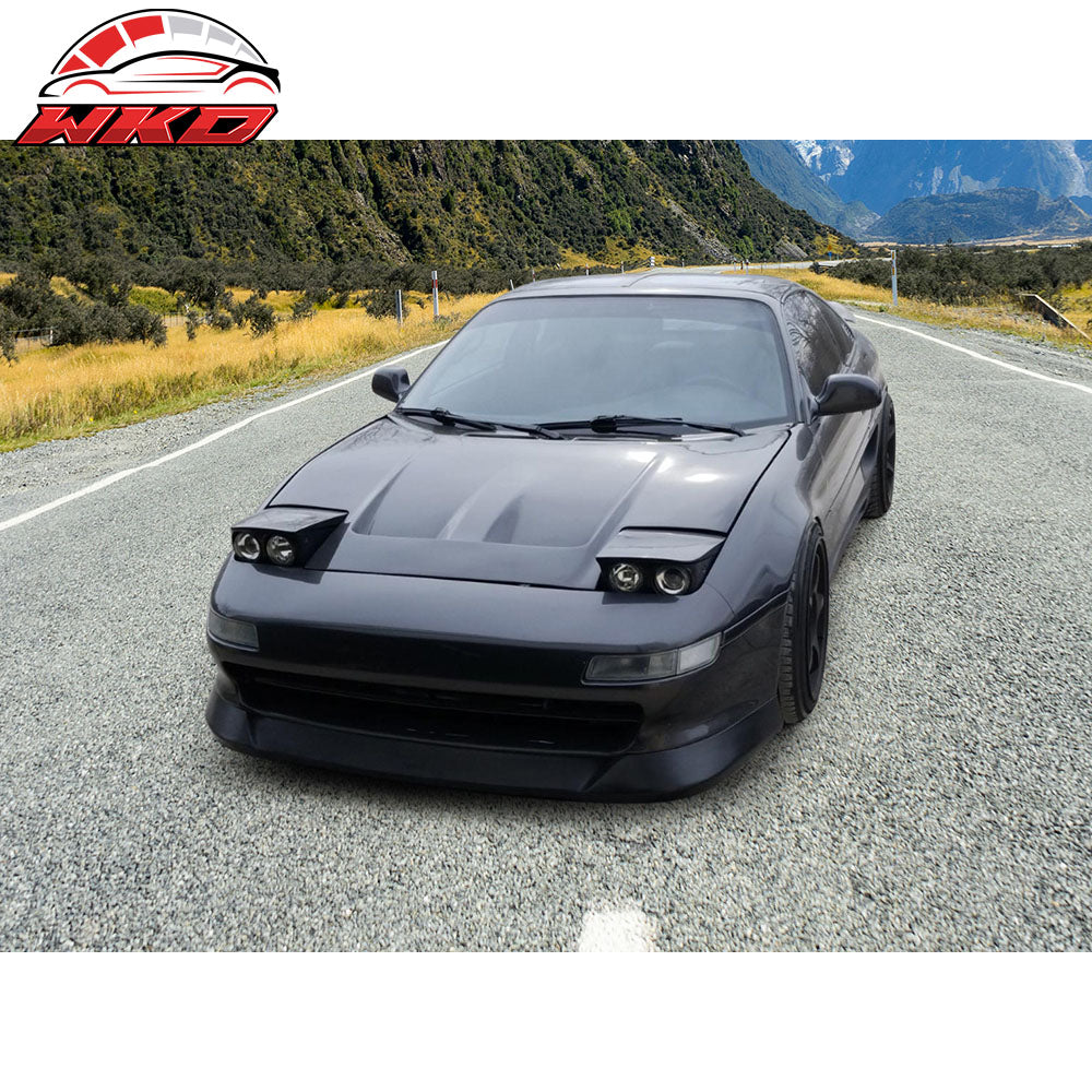 Fits 91-95 Toyota MR2 AW Aeroware Style Front Bumper Lip Spoiler Unpainted - PU
