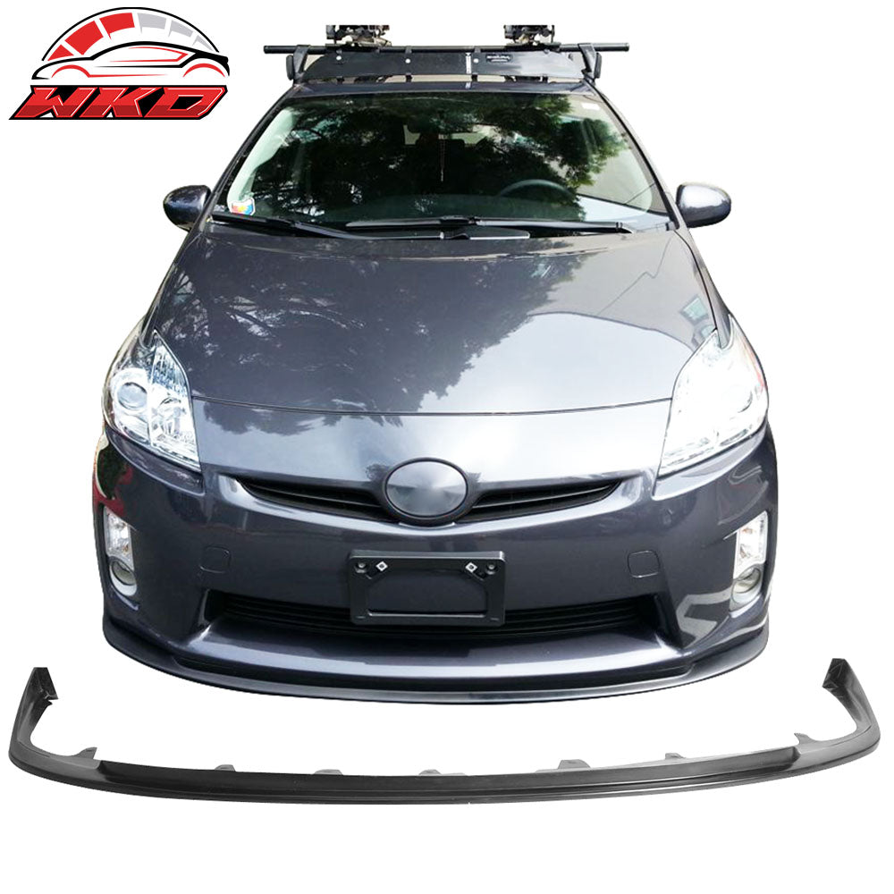 Fits 10-11 Toyota Prius Hatchback OE Style Front Bumper Lip Spoiler Unpainted PU