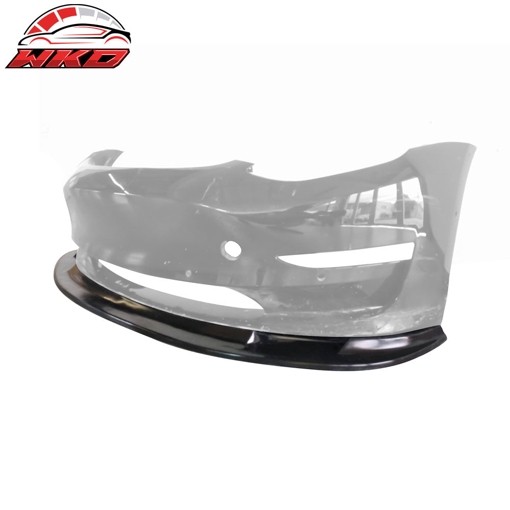 Fits 17-23 Tesla Model 3 MDA Style PU Front Bumper Lip Under Spoiler Unpainted