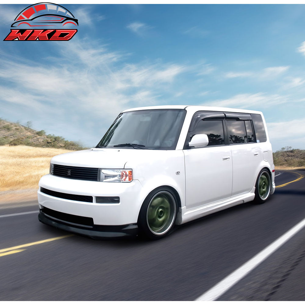 Fits 04-06 Scion xB K Style Front Bumper Lip Chin Splitter Spoiler Unpainted PU