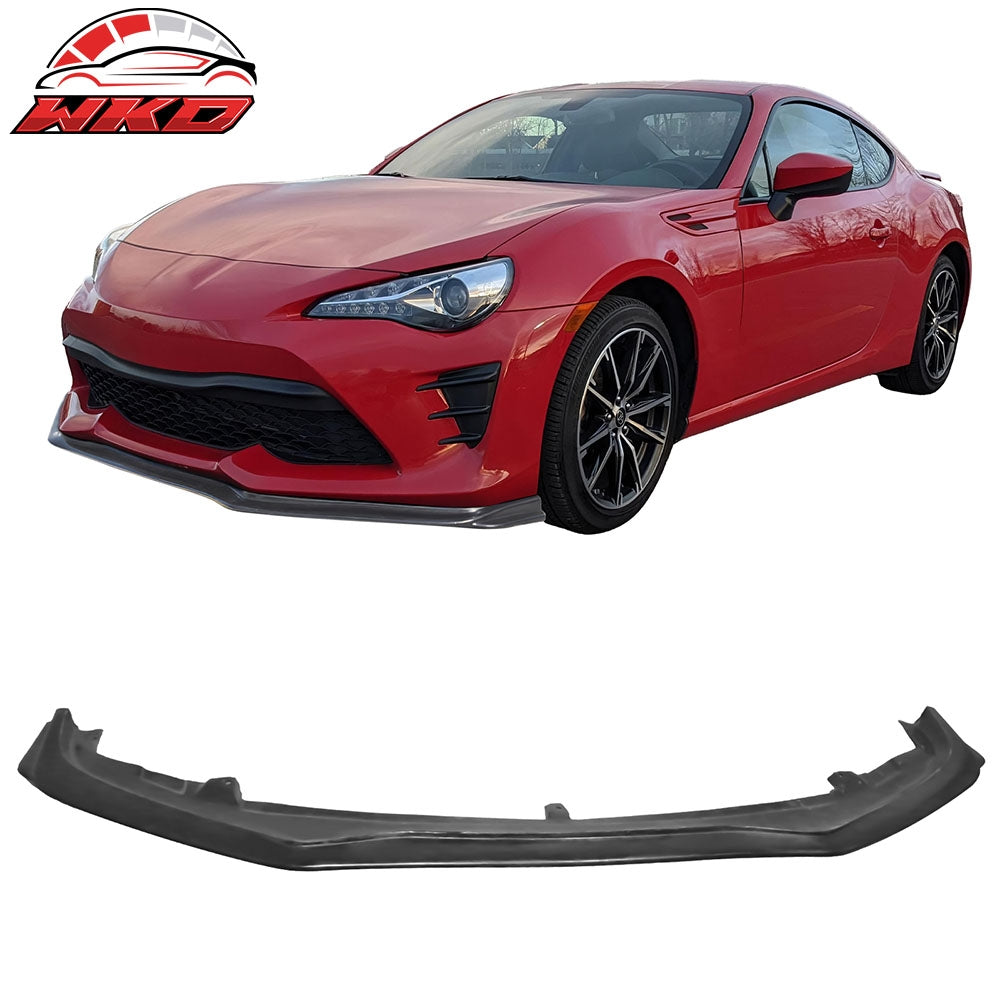 2017-20 Toyota 86 GR V2 Style Front Bumper Lip Splitter Air Dam Spoiler PU | Wholesale