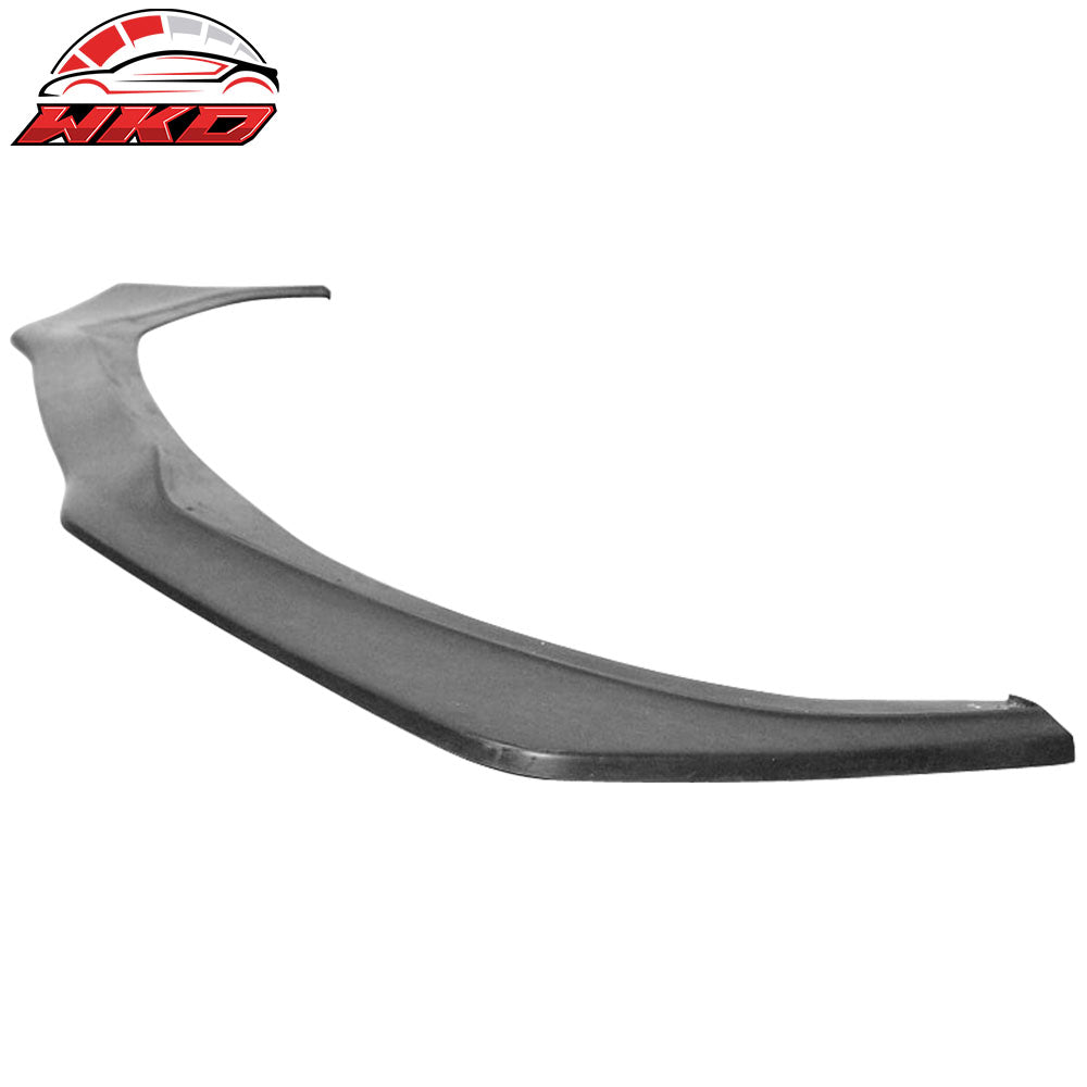 Fits 17-20 Toyota 86 GT86 FT86 IKON Style Unpainted Black Front Bumper Lip - PU