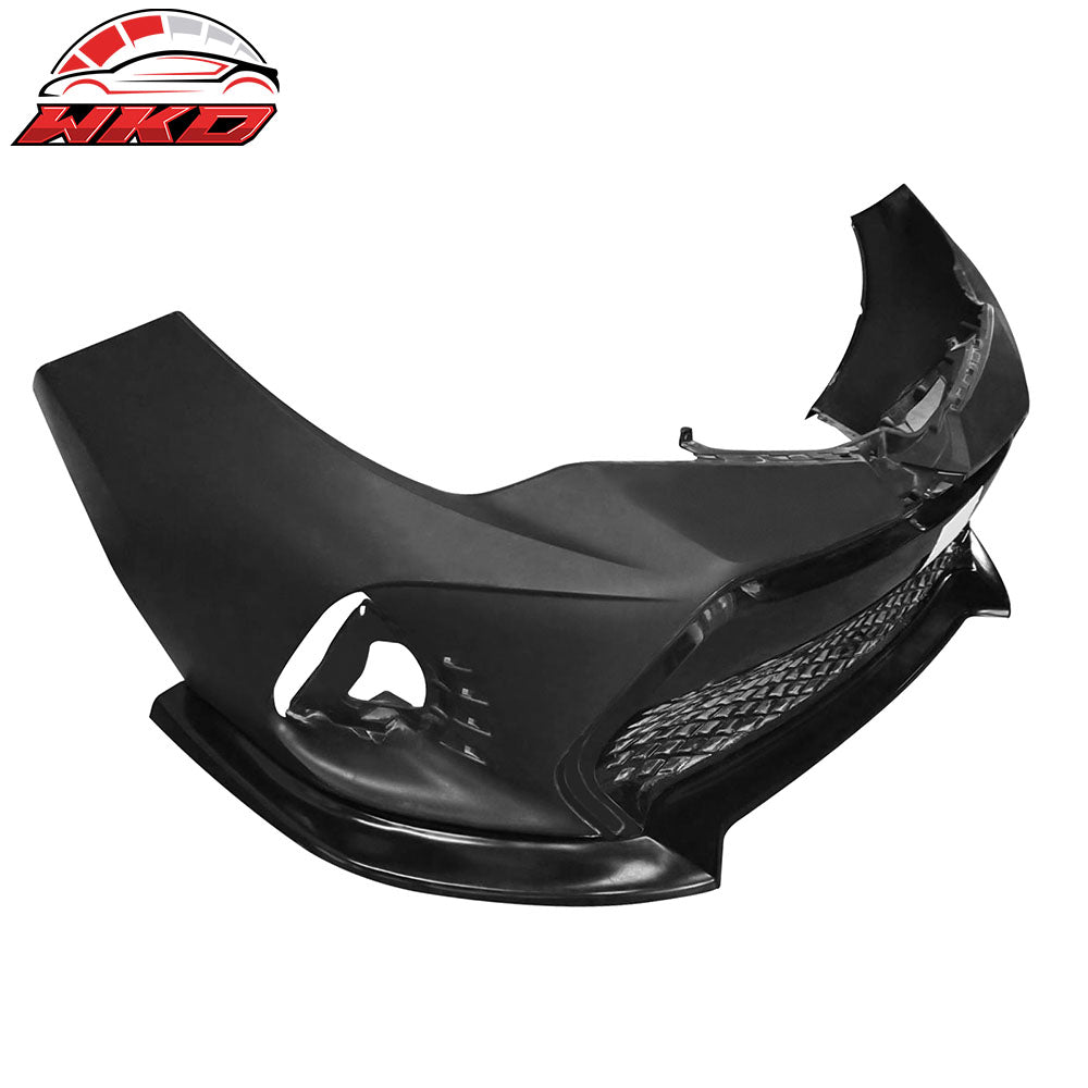 Fits 17-19 Toyota Corolla SE XSE Front Lip Air Dam Bumper Spoiler PU GT Style