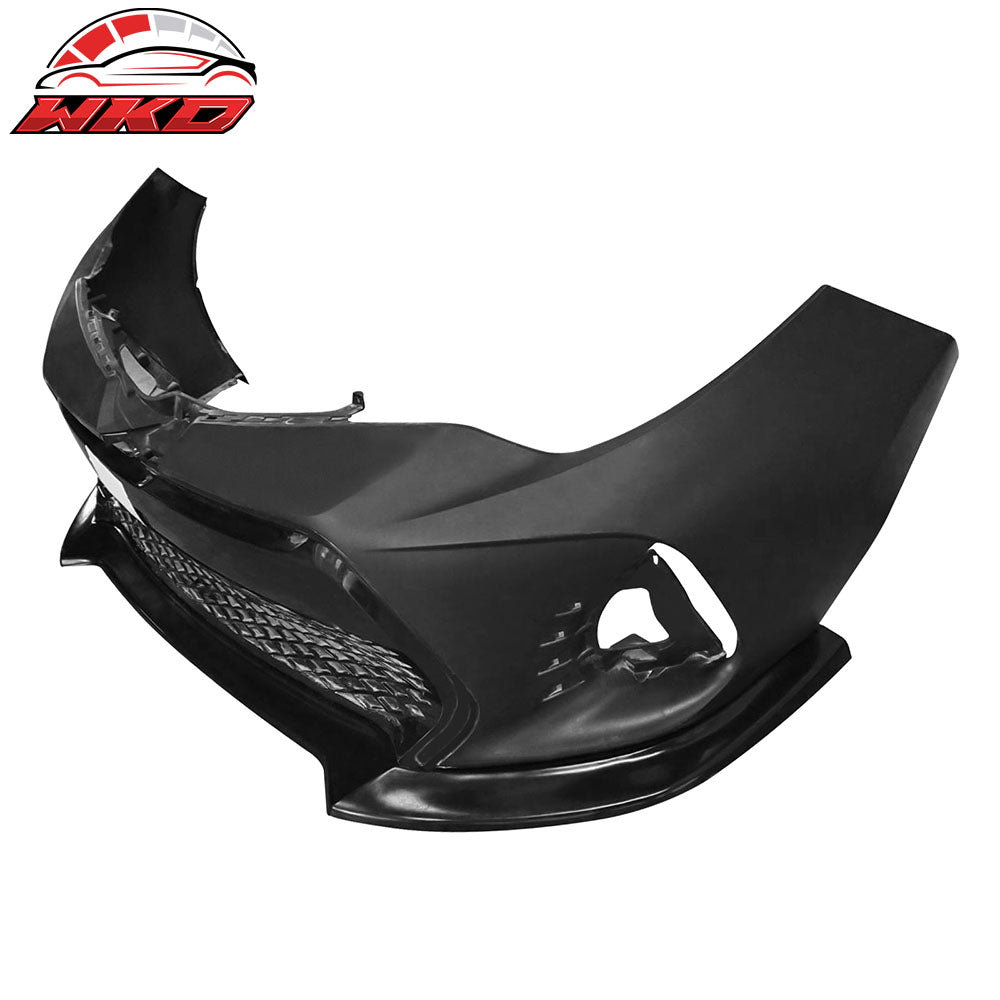 Fits 17-19 Toyota Corolla SE XSE Front Lip Air Dam Bumper Spoiler PU GT Style