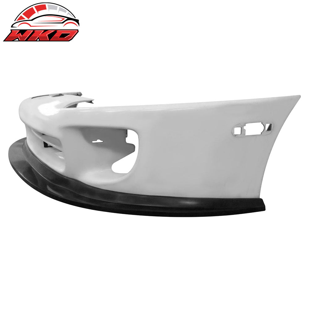 Fits 97-98 Toyota Supra Front Lip Air Dam Bottom Bumper Spoiler PU MDA Style