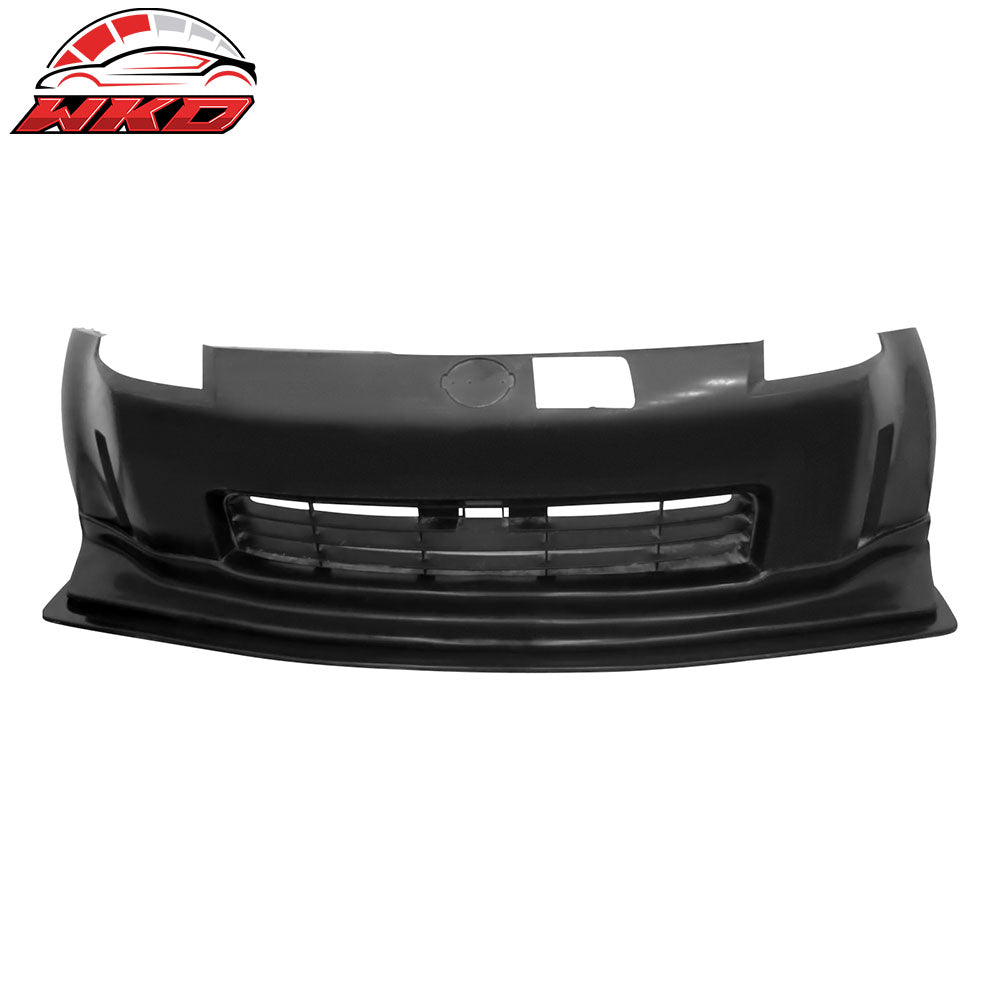 Fits 06-09 Nissan 350Z Front Bumper Bottom Lip Chin Spoiler Splitter - PU