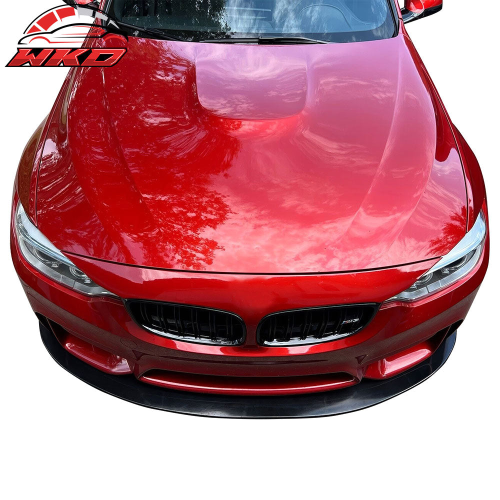 Fits 15-20 BMW F80 M3 F82 M4 Front Bumper Bottom Lip Splitter Unpainted PU