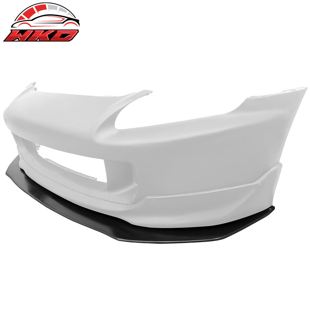 Fits 04-09 Honda S2000 AP2 PU Front Bumper Lip Under Guard Spoiler Unpainted
