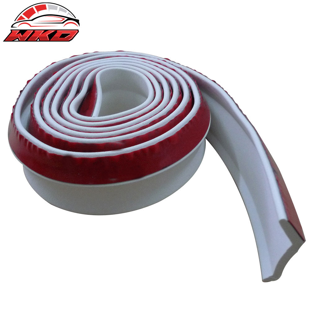 Wholesale Universal Fit Front Bumper Lip Splitter Quick Chin EZ Install 100 Inch White