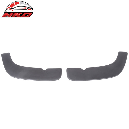 Universal Type 3 Style Front Bumper Splitters Quick Lip PU 24x5 Inch 2PCS | Wholesale