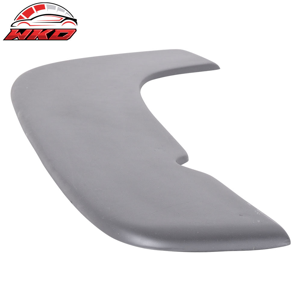 Universal Fits Type 3 Style Front Bumper Splitters Quick Lip PU 24x5 Inch 2PCS