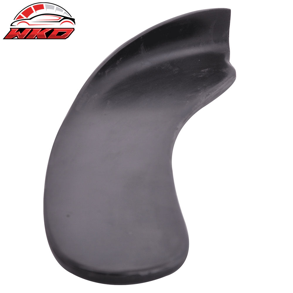 2PC Type 4 Quick Lip Universal Front Bumper Lip Chin Spoiler Splitter 18X6.5" PU