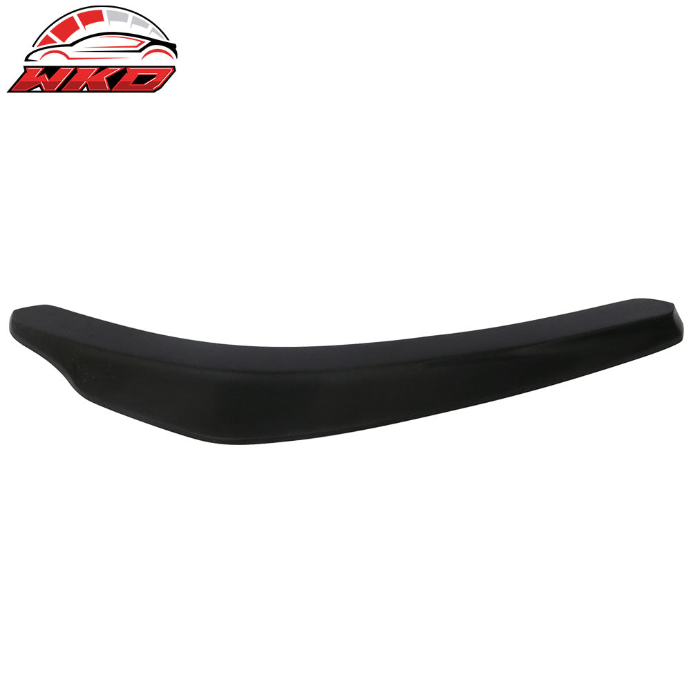Fits 16-18 Honda Civic 2PCS Front Bumper Lip Spoiler Chin Splitters Unpainted PP