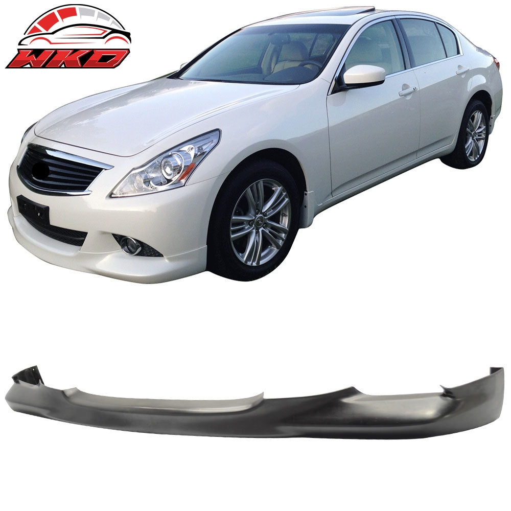 2010-14 Volkswagen VW Golf 6 RG Style Front Bumper Lip PU Chin Splitter Kit | Wholesale - Wikond Auto