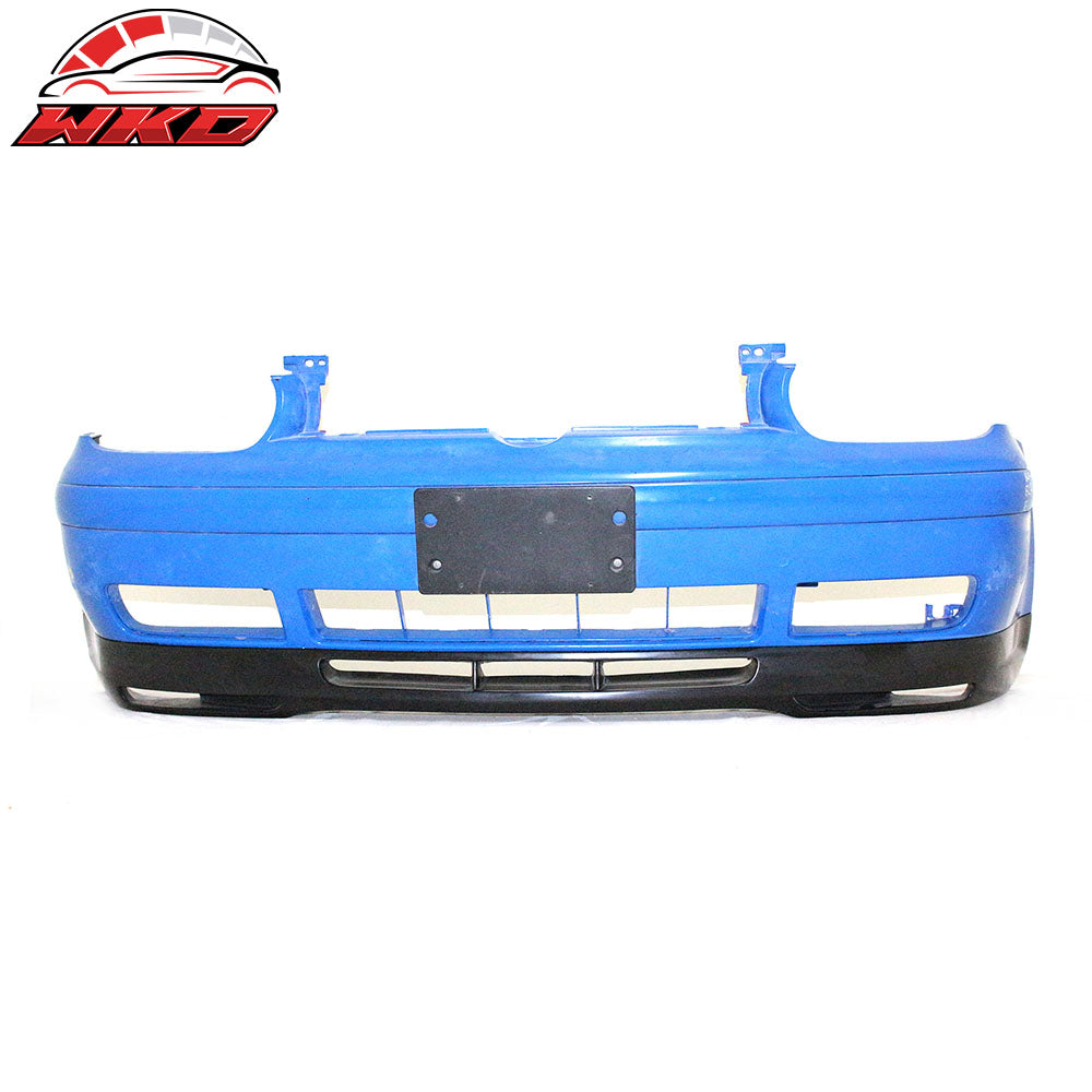 Fits 99-04 Volkswagen Golf MK4 GLI Style Front Bumper Lip Spoiler Unpainted PU