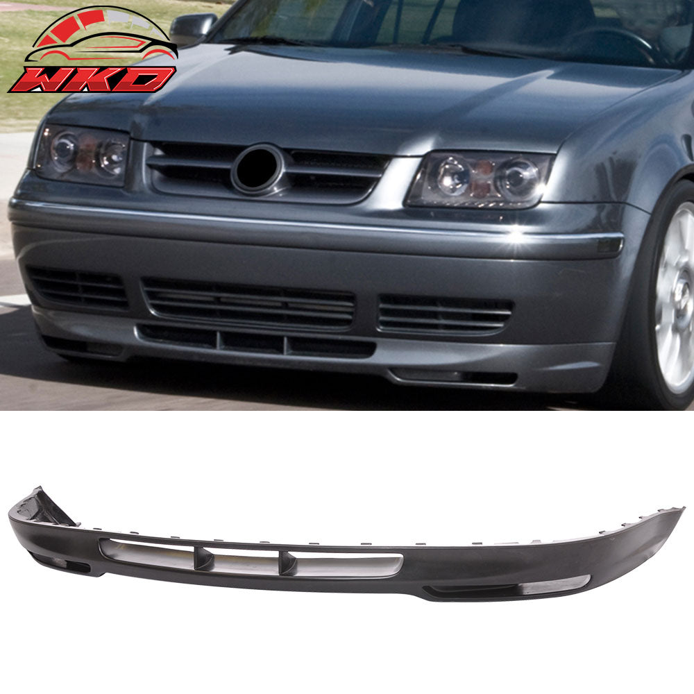 Fits 99-05 Volkswagen Jetta MK4 GLI Style Front Bumper Lip Spoiler Unpainted PU