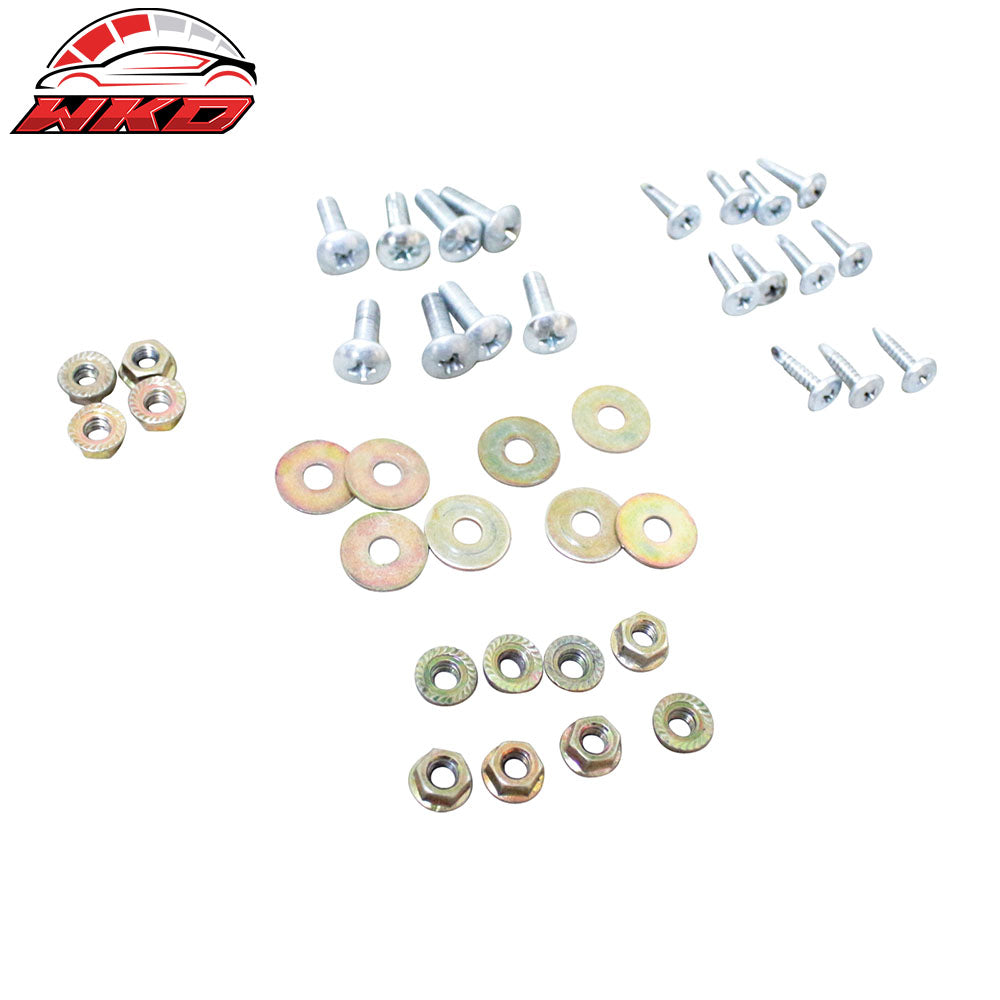 Fits 11-14 Chrysler 300 3PCS Front Bumper Lip Lower Spoiler IKON Style - PU