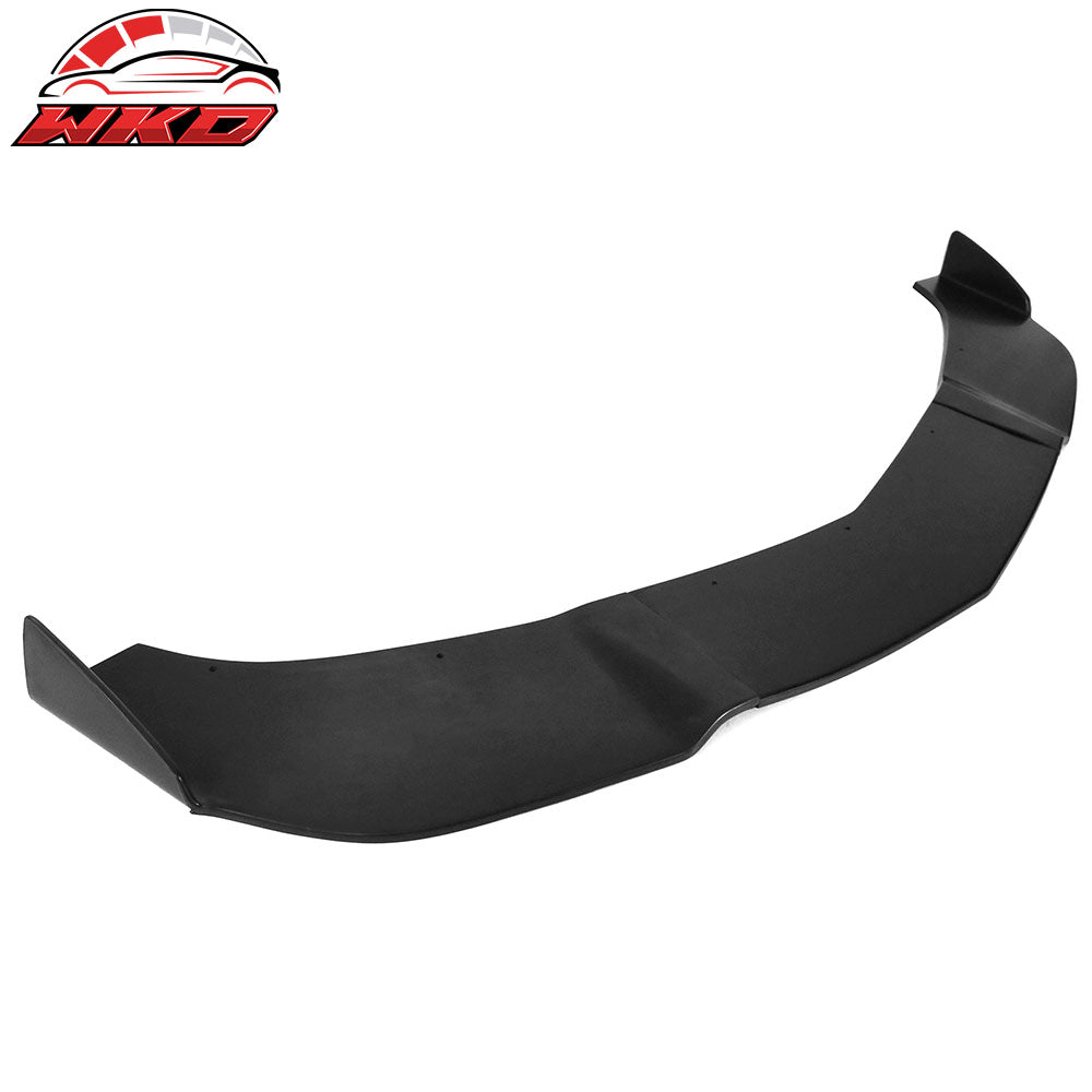 Fits 12-14 Dodge Charger SRT8 IKON Style 3PCS Front Bumper Lip Spoiler Kit PU