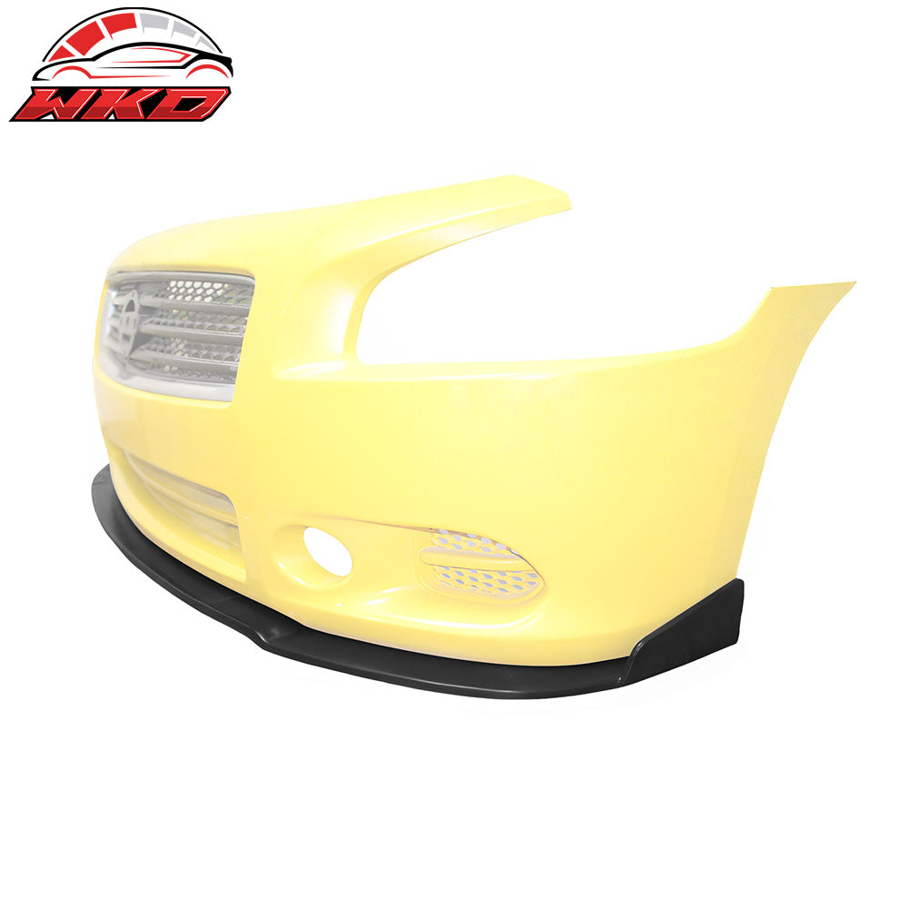 Wholesale 09-15 Nissan Maxima Front Bumper Lip Spoiler Splitter Unpainted PU 3PC