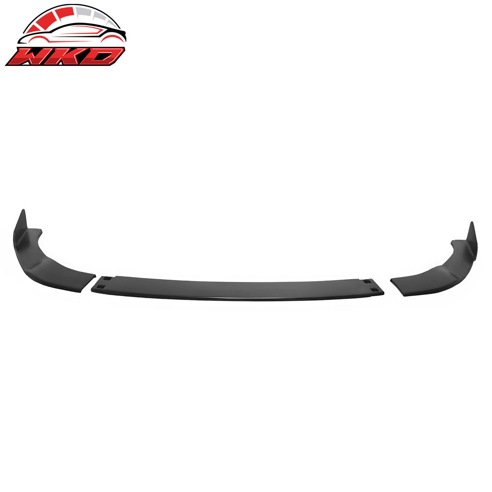 Fits 11-13 Scion tC Front Bumper Lip Spoiler Chin Splitter Unpainted PU 3PC
