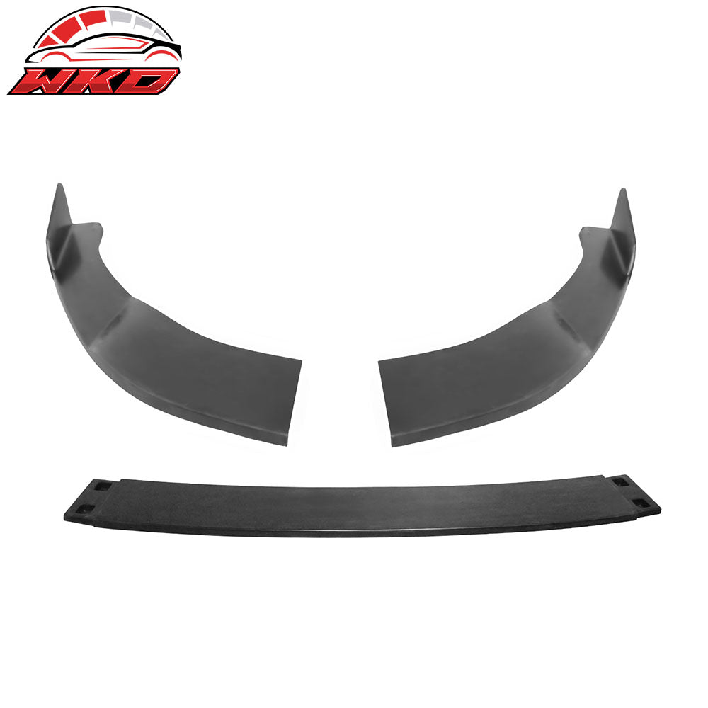 Fits 11-13 Scion tC Front Bumper Lip Spoiler Chin Splitter Unpainted PU 3PC