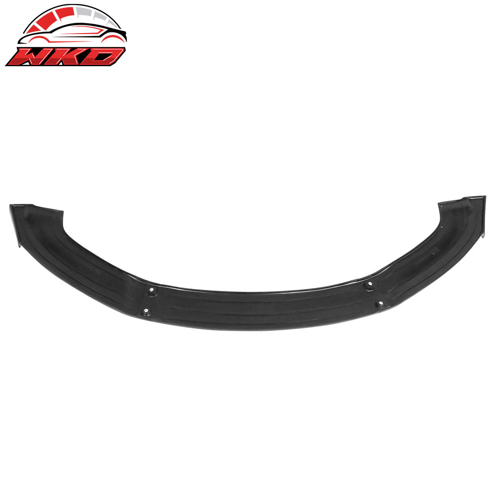 Fits 12-16 Tesla Model S Sedan IKON Style Front Bumper Lip Spoiler Unpainted 3PC