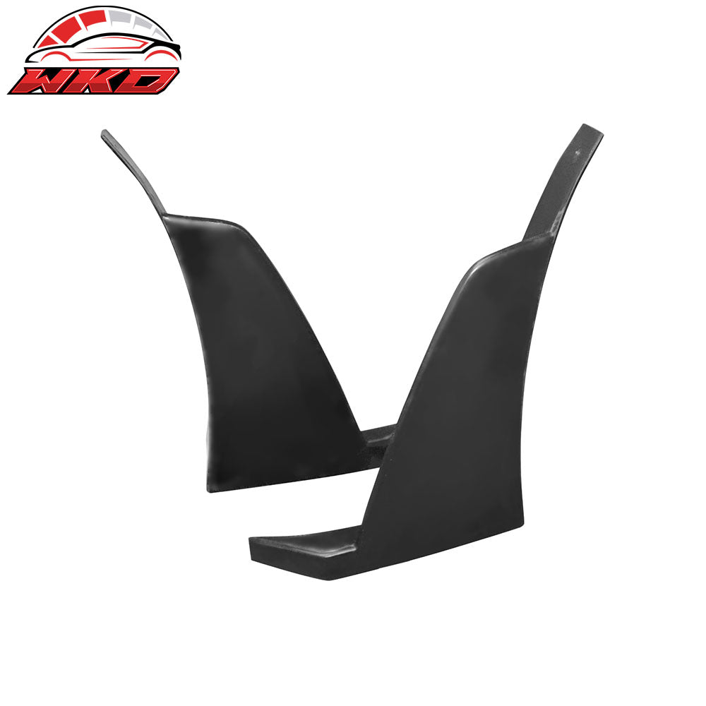 Fits 14-16 Lexus IS F Sport Front Bumper Lip Splitter Corner Winglets JDM Style