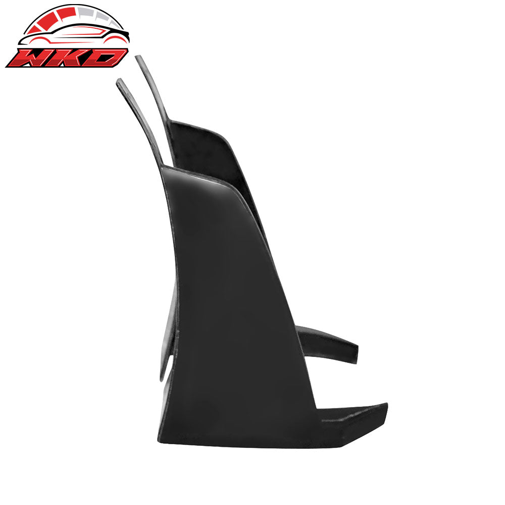 Fits 14-16 Lexus IS F Sport Front Bumper Lip Splitter Corner Winglets JDM Style