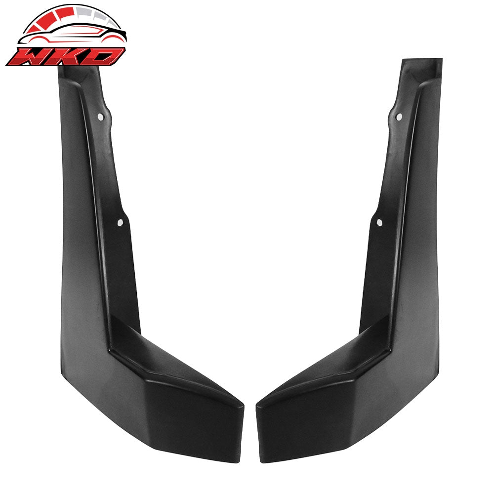 Wholesale 17-20 Toyota 86 CS Front Bumper Lip Side Apron Splitter Winglets PU 2PCS
