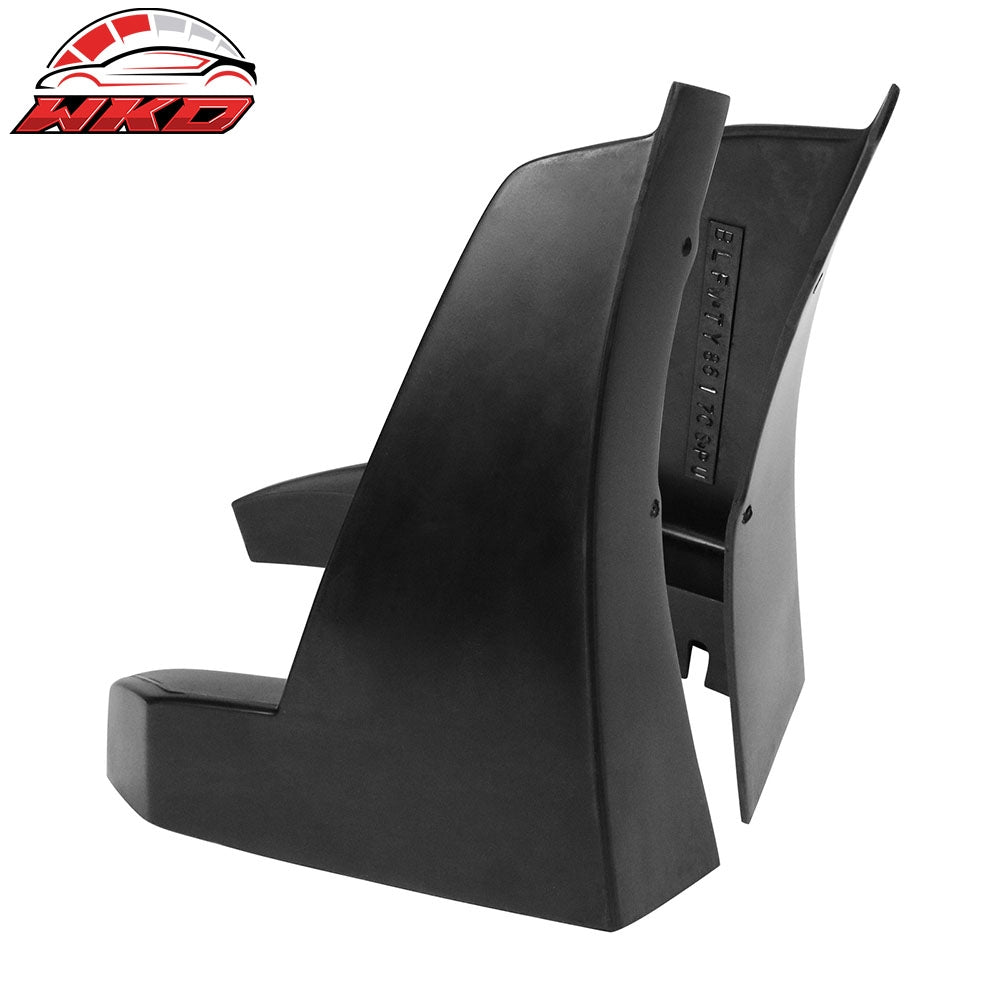 Fits 17-20 Toyota 86 CS Front Bumper Lip Side Apron Splitter Winglets PU 2PCS