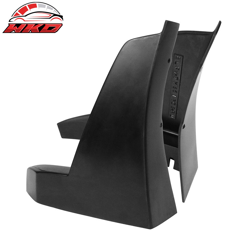 Fits 17-20 Toyota 86 CS Front Bumper Lip Side Apron Splitter Winglets PU 2PCS