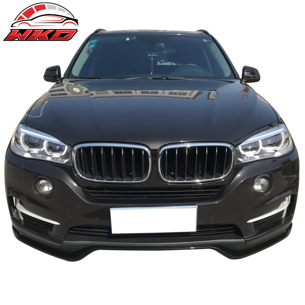 Fits 14-18 BMW F15 X5 Base MP Style Aero Front Kits PP Bumper Lip Lower Spoiler